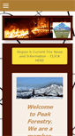 Mobile Screenshot of peakforestry.com